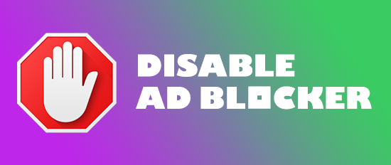 disable ad blocker