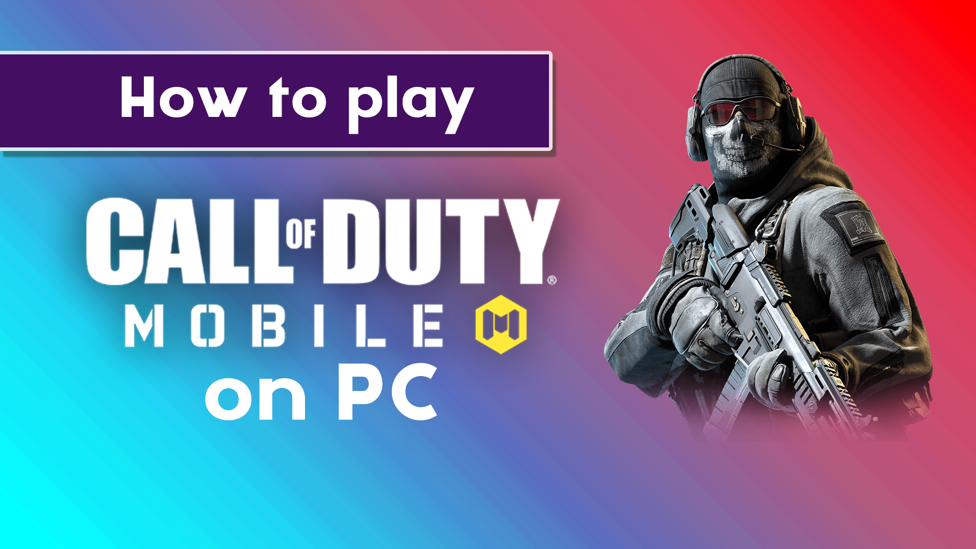 play call of duty mobile on pc free