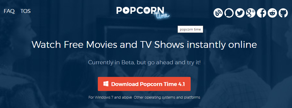 popcorn time for windows