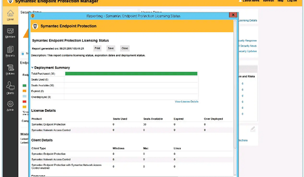 What does Symantec Endpoint Protection Do