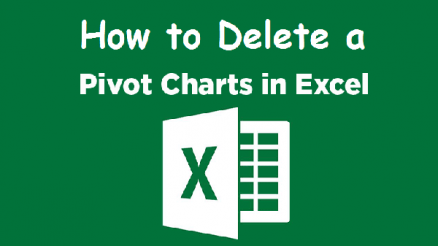 How to Delete a Pivot Table