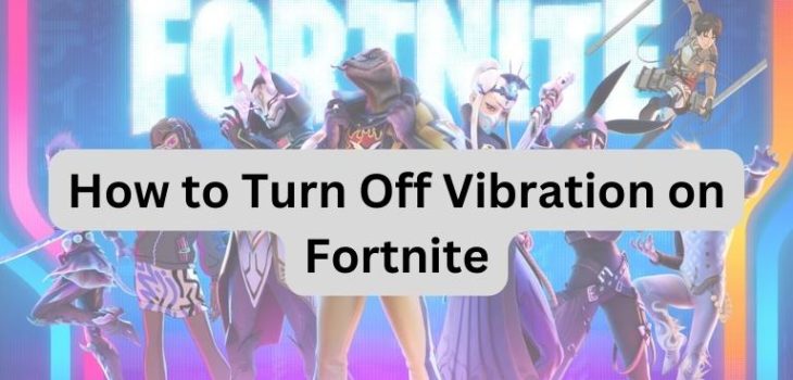 How to Turn Off Vibration on Fortnite