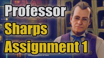 How To Complete Professor Sharps Assignment 1