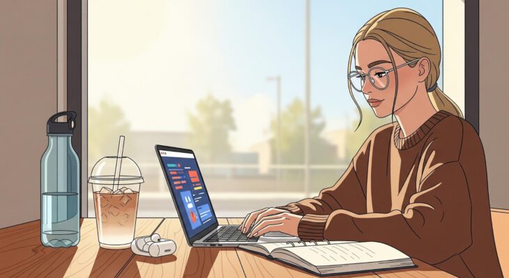 Succeed in Online Classes With Strong Focus