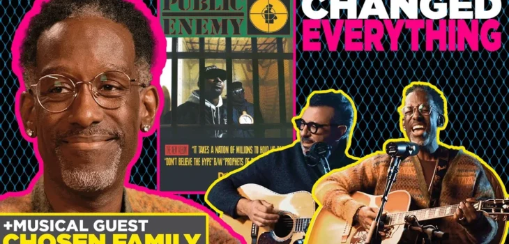 Shawn Stockman Interview. Chosen Family live performance promo with Public Enemy album artwork.