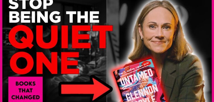 Nikki DeLoach interview episode cover featuring the book Untamed
