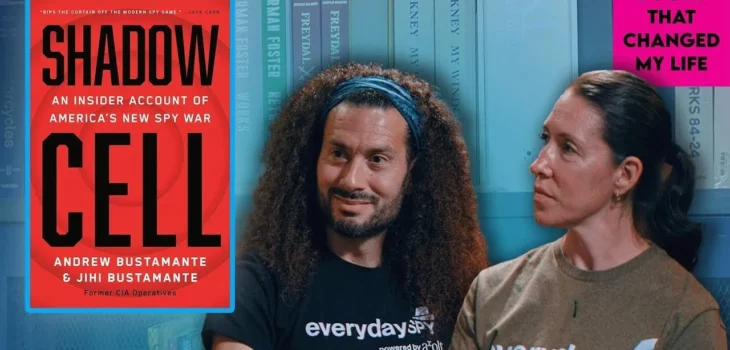 Andrew and Jihi Bustamante discussing Shadow Cell on Books That Changed My Life.