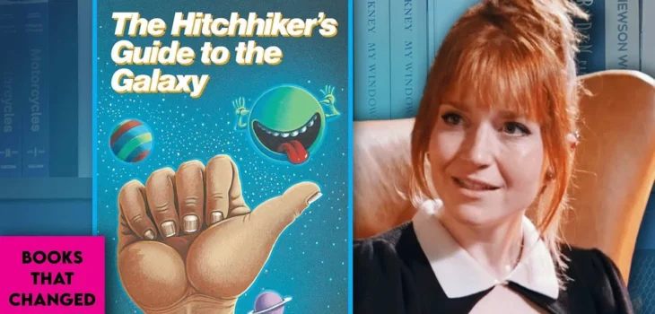 Bone Lake director Mercedes Bryce Morgan discussing Hitchhiker's Guide to the Galaxy on Books That Changed My Life