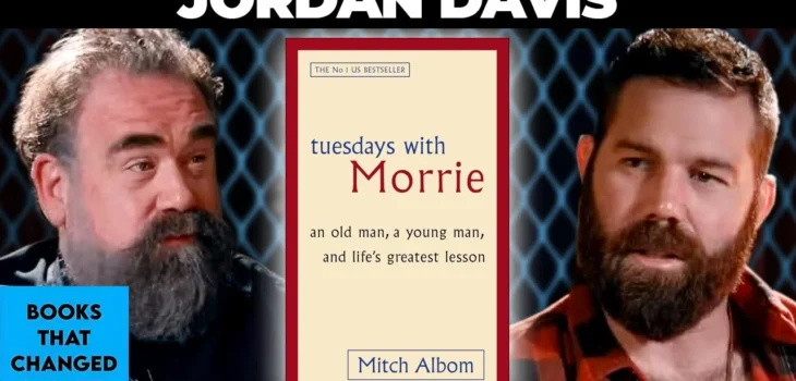 country singer Jordan Davis reflecting on life legacy and Mitch Albom's Morrie wisdom