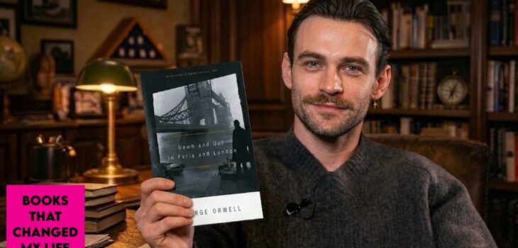 actor Thomas Doherty reflecting on class empathy and social reality through literature