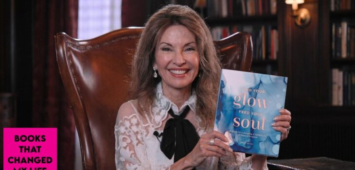 actress Susan Lucci reflecting on grief resilience and mindfulness through literature