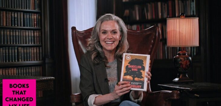 Hilarie Burton discussing Dandelion Wine by Ray Bradbury on Books That Changed My Life