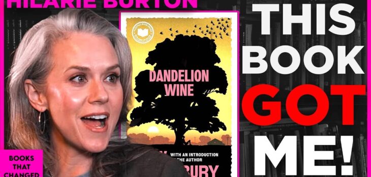 actress Hilarie Burton reflecting on nostalgia gratitude and the magic of everyday moments through Bradbury