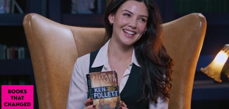 actress Danielle Campbell reflecting on resilience power and human nature through Ken Follett's epic novel