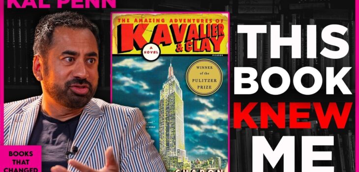 actor Kal Penn reflecting on identity comic book history and escapism through Michael Chabon's Pulitzer winning novel