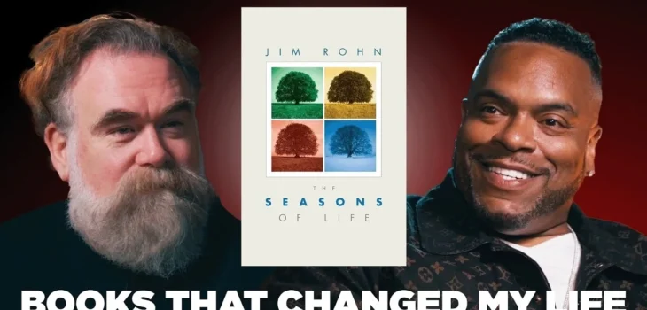 actor Sean Ringgold reflecting on growth transitions and purpose through Jim Rohn's personal development classic