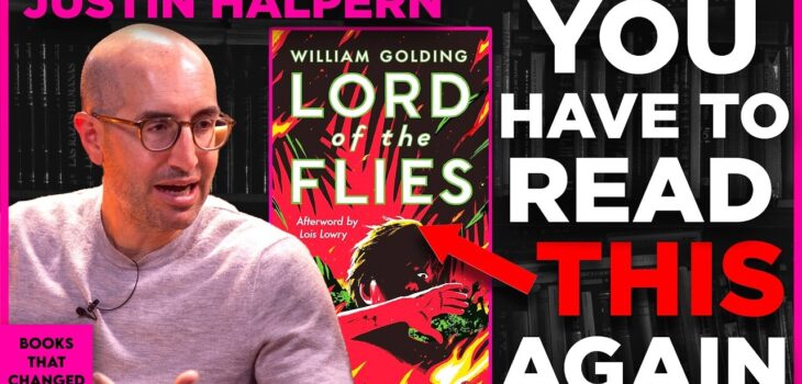 writer Justin Halpern reflecting on masculinity power and disguised truth through William Golding's classic novel