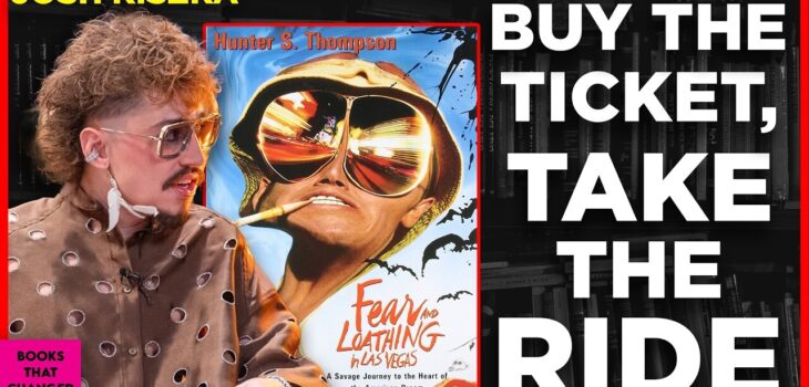 Josh Kiszka discussing Fear and Loathing in Las Vegas by Hunter S. Thompson